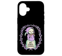 Funny Grim Reaper Diet Starts Tomorrow Corn Dog Lover Case for iPhone 16