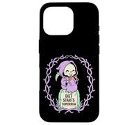 Funny Grim Reaper Diet Starts Tomorrow Corn Dog Lover Case for iPhone 16 Pro
