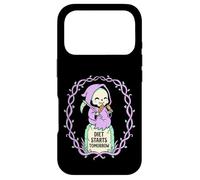 Funny Grim Reaper Diet Starts Tomorrow Corn Dog Lover Case for iPhone 17 Pro