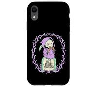 Funny Grim Reaper Diet Starts Tomorrow Corn Dog Lover Case for iPhone XR