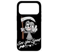 Funny Grim Reaper See You Soon B-day 50 Plus Case for iPhone 17 Pro Max