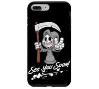 Funny Grim Reaper See You Soon B-day 50 Plus Case for iPhone 7 Plus/8 Plus