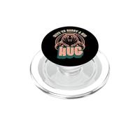 Funny Grizzly Bear Hug s Give Yo Daddy A Big Hug PopSockets PopGrip for MagSafe
