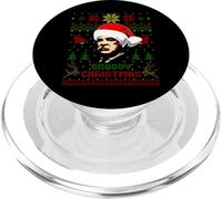 Funny Grover President Cleveland Christmas Parody Holiday PopSockets PopGrip for MagSafe