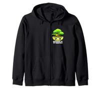 Funny Growing At My Own Pace Bonsai Tree Kawaii Plant Lover Zip Hoodie