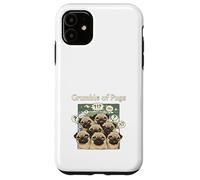 Funny Grumble Of Pugs Grumpy Pug Dog Lover Case for iPhone 11