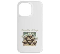 Funny Grumble Of Pugs Grumpy Pug Dog Lover Case for iPhone 14 Pro Max