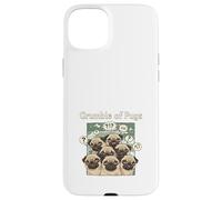 Funny Grumble Of Pugs Grumpy Pug Dog Lover Case for iPhone 15 Plus