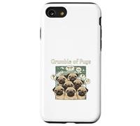 Funny Grumble Of Pugs Grumpy Pug Dog Lover Case for iPhone SE (2020) / 7/8