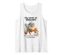 Funny Grumpy Bird Witty Quote Sarcastic Gift for Men Women Tank Top