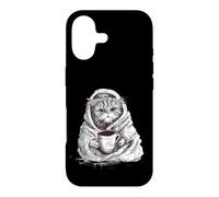Funny Grumpy Coffee Cat Kitty Owner Gift for Girls Men Women Case for iPhone 17