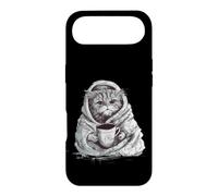 Funny Grumpy Coffee Cat Kitty Owner Gift for Girls Men Women Case for iPhone Air