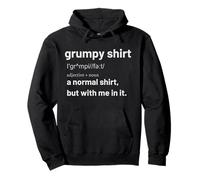 Funny Grumpy Definition Men Women Angry Moody Cranky Pullover Hoodie