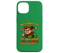 Funny Grumpy Elf Christmas Apparel Seniors and Holiday Humor Case for iPhone 13