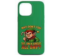 Funny Grumpy Elf Christmas Apparel Seniors and Holiday Humor Case for iPhone 13 Pro Max
