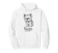 Funny Grumpy Yorkie Nope Yorkshire Terrier Dog Lover Puppy Pullover Hoodie