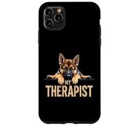 Funny GSD Shep Puppy My Therapist German Shepherd Dog Case for iPhone 11 Pro Max