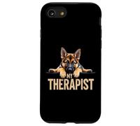 Funny GSD Shep Puppy My Therapist German Shepherd Dog Case for iPhone SE (2020) / 7/8