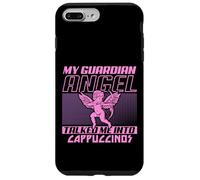 Funny Guardian Angel Coffee Lover Cappuccinos Case for iPhone 7 Plus/8 Plus