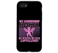 Funny Guardian Angel Coffee Lover Cappuccinos Case for iPhone SE (2020) / 7 / 8