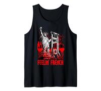Funny Guillotine Feelin French Revolution Humor Vintage Tank Top