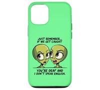 Funny Guilty Alien Duo Humor Apparel Just Remember Sayings Case for iPhone 12/12 Pro