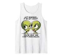 Funny Guilty Alien Duo Humor Apparel Just Remember Sayings Tank Top