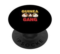 Funny Guinea Gang Guinea Pig Lover Pet PopSockets Adhesive PopGrip