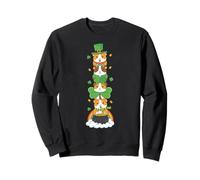 Funny Guinea Pig Clover St Patricks Day Womens Mens Kids Sweatshirt