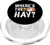 Funny Guinea Pig Hay Design PopSockets PopGrip for MagSafe