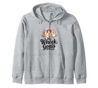 Funny Guinea Pig Pet Animal My Wh oals Zip Hoodie