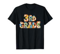 Funny Guinea Pig Third Grade Back to School Kids Boys Girls T-Shirt
