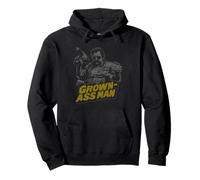 Funny Guy Humor Dude Humor I'm A Grown Ass Man Pullover Hoodie
