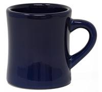 Funny Guy Mugs Classic Retro Diner Coffee Mug - Heavy Duty 10 Oz Stoneware Cup with Easy Grip Handle - Ideal for Hot and Cold Beverages (Blue, 10 Ounce)