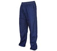 Funny Guy Mugs Tearaway Jeans Premium Breakaway Pants - Elastic Waist Faux Denim Pants - Blue - X-Large