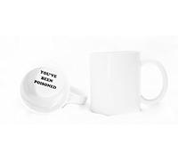 Funny Guy Mugs You've Been Poisoned Ceramic Coffee Mug 11oz - Funny Coffee Mug for Women and Men - Novelty Coffee Cup with Sayings - Perfect Gag Gift for Friends Coworker Boss Birthday Christmas