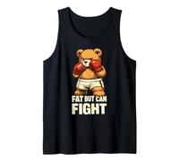 Funny Gym Boxing Self Deprecating Humor Motivational Dad BOD Tank Top