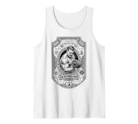 Funny Gym Vintage Bodybuilder Banknote Money Bodybuilding Tank Top