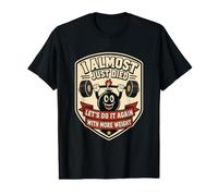 Funny Gym Workout I Almost Just Died Let's Do It Again Value Graphic T-Shirt