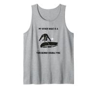 Funny Gymnast My Other Vault is a Yurchenko Double Pike Tank Top