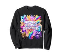 Funny Gymnastics Girl Too Many Leos? I Don't Think So Sweatshirt