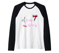 Funny Hairdresser Let Me Fix Your Hair Hairstylist Humor Raglan Baseball Tee