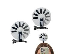 Funny Hairpin for Women | Funny Hair Clips Loading Symbol Hair Bands - Stylish Clips Photo Props for Concert Holiday Music Festival Parade Theme Gatherings Live Presentations