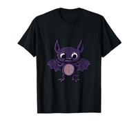 Funny Halloween Bat Bloodsucker Zombie Comic T-Shirt