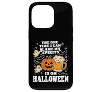 Funny Halloween Beer- The One Time I Can Blame My Spirits Case for iPhone 13 Pro