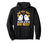 Funny Halloween bees Ghosts Did You Just Look At My Boo-Bees Pullover Hoodie