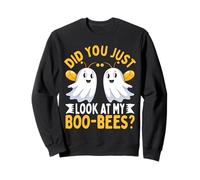 Funny Halloween bees Ghosts Did You Just Look At My Boo-Bees Sweatshirt