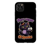 Funny Halloween Black Cat Purr-veyor Of Spooks Case for iPhone 11 Pro Max