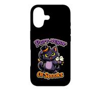 Funny Halloween Black Cat Purr-veyor Of Spooks Case for iPhone 17