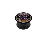 Funny Halloween Black Cat Witchful Thinking PopSockets Adhesive PopGrip